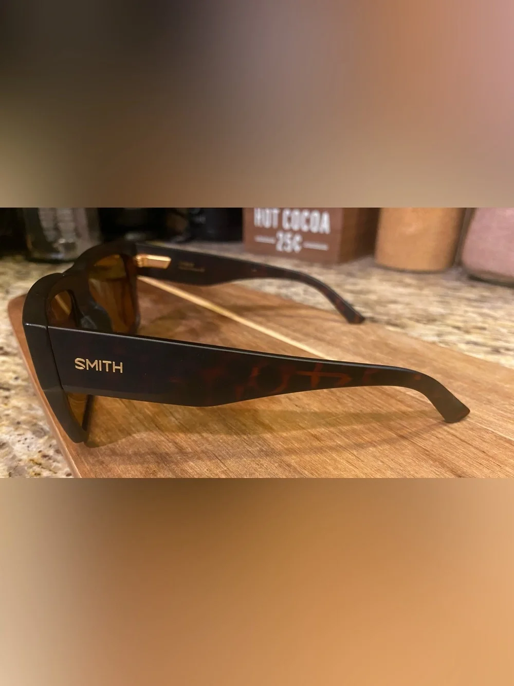 Smith Optics Lineup Sunglasses Matte Acetate Tortoise Frame ChromaPop Polarized